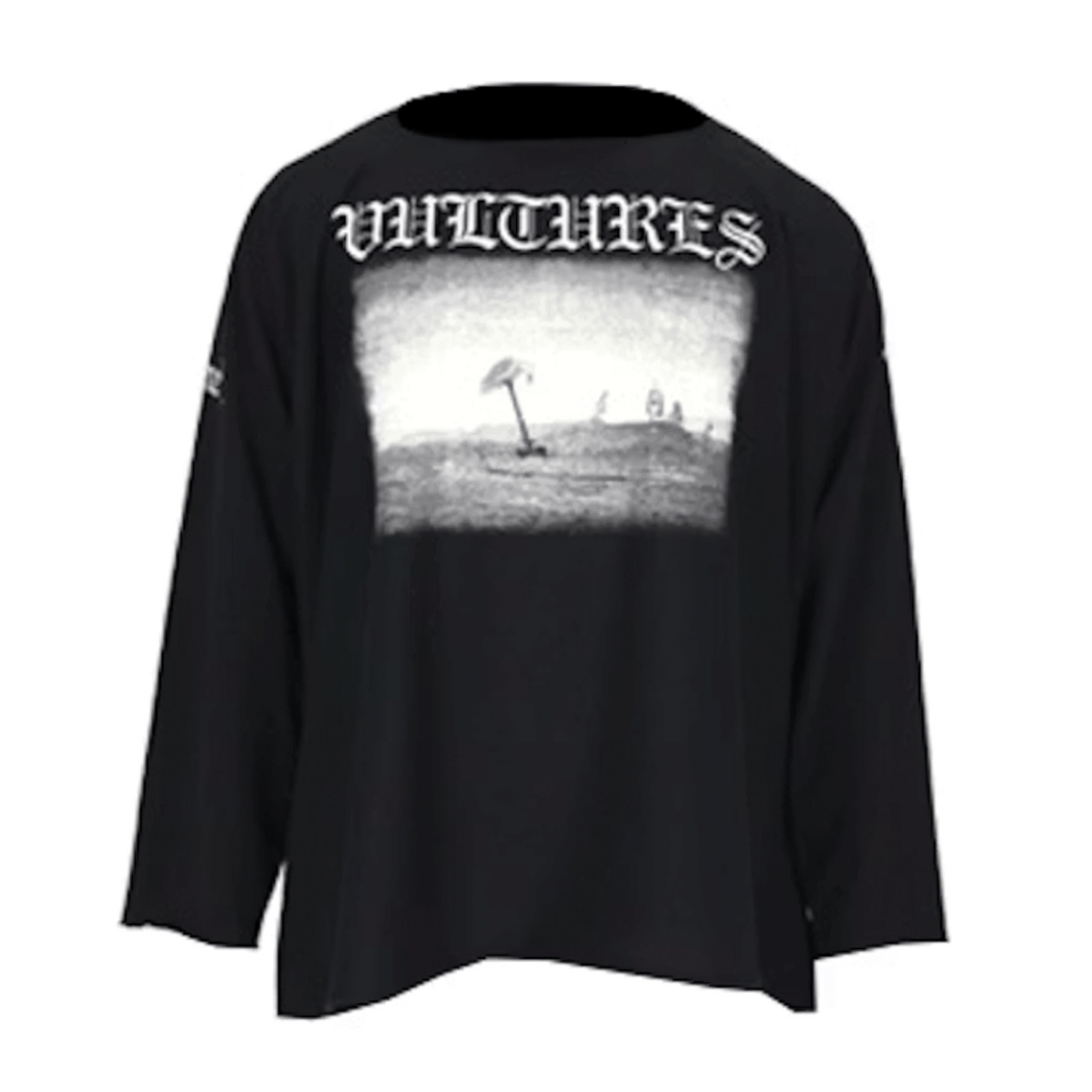Yeezy Vultures Long T Black