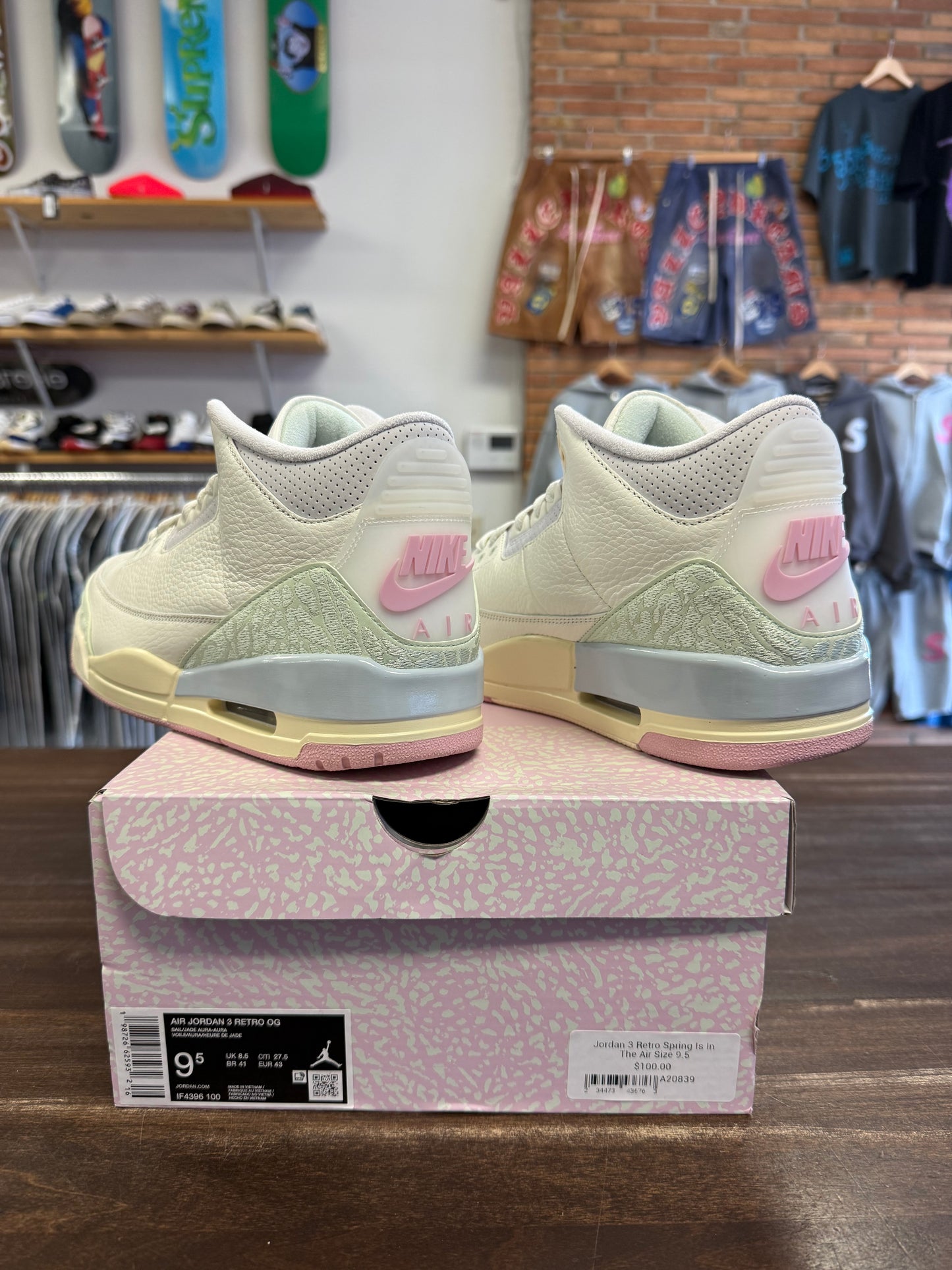 Jordan 3 Retro Spring Is In The Air
