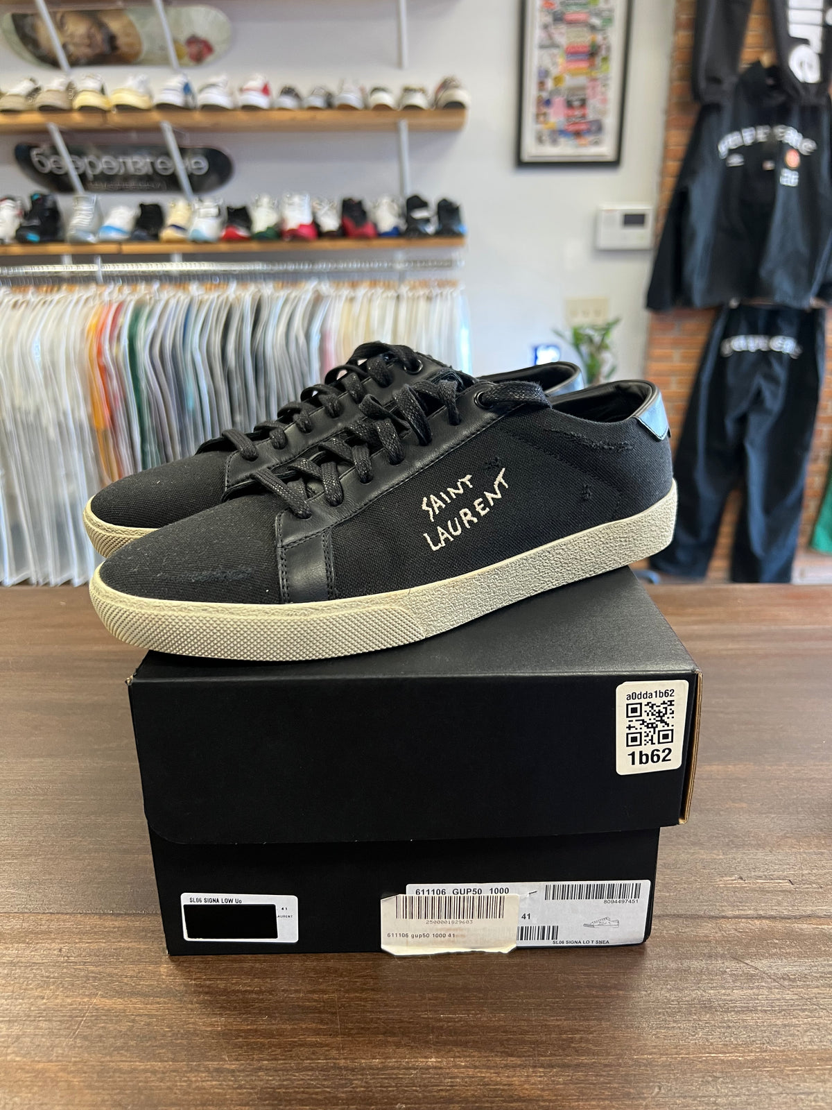 Saint Laurent Court Classic SL/06 Low Black