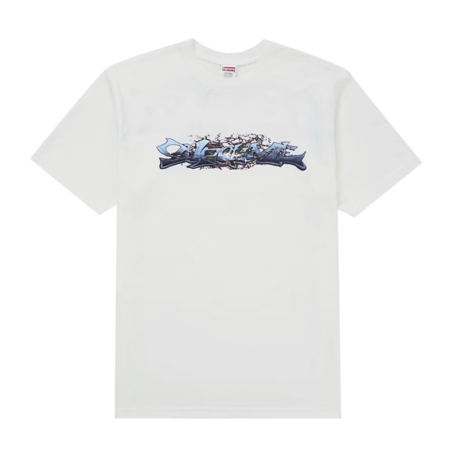 Supreme Tag Tee White
