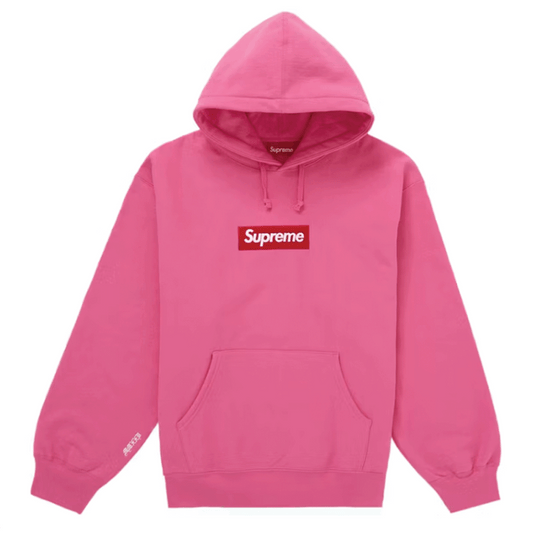 Supreme Box Logo Hoodie Magenta