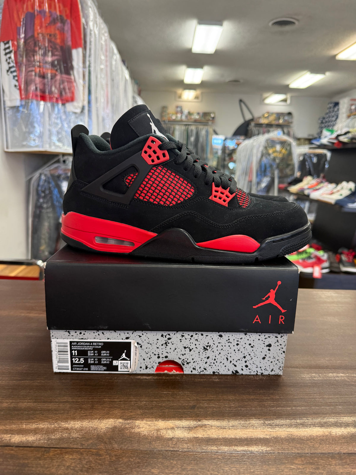 Jordan 4 Red Thunder