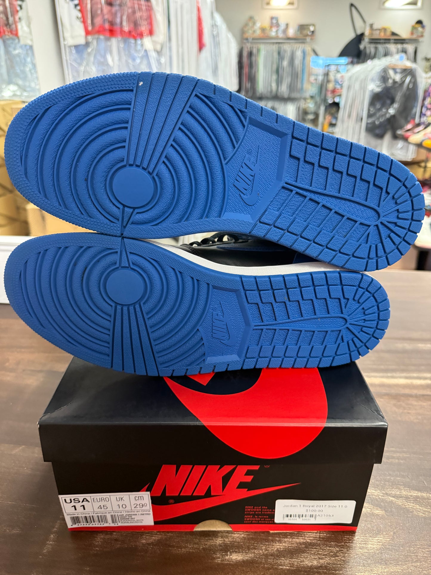 Jordan 1 Royal 2017