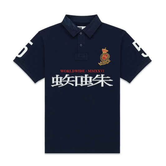 SP5DER WORLDWIDE POLO NAVY