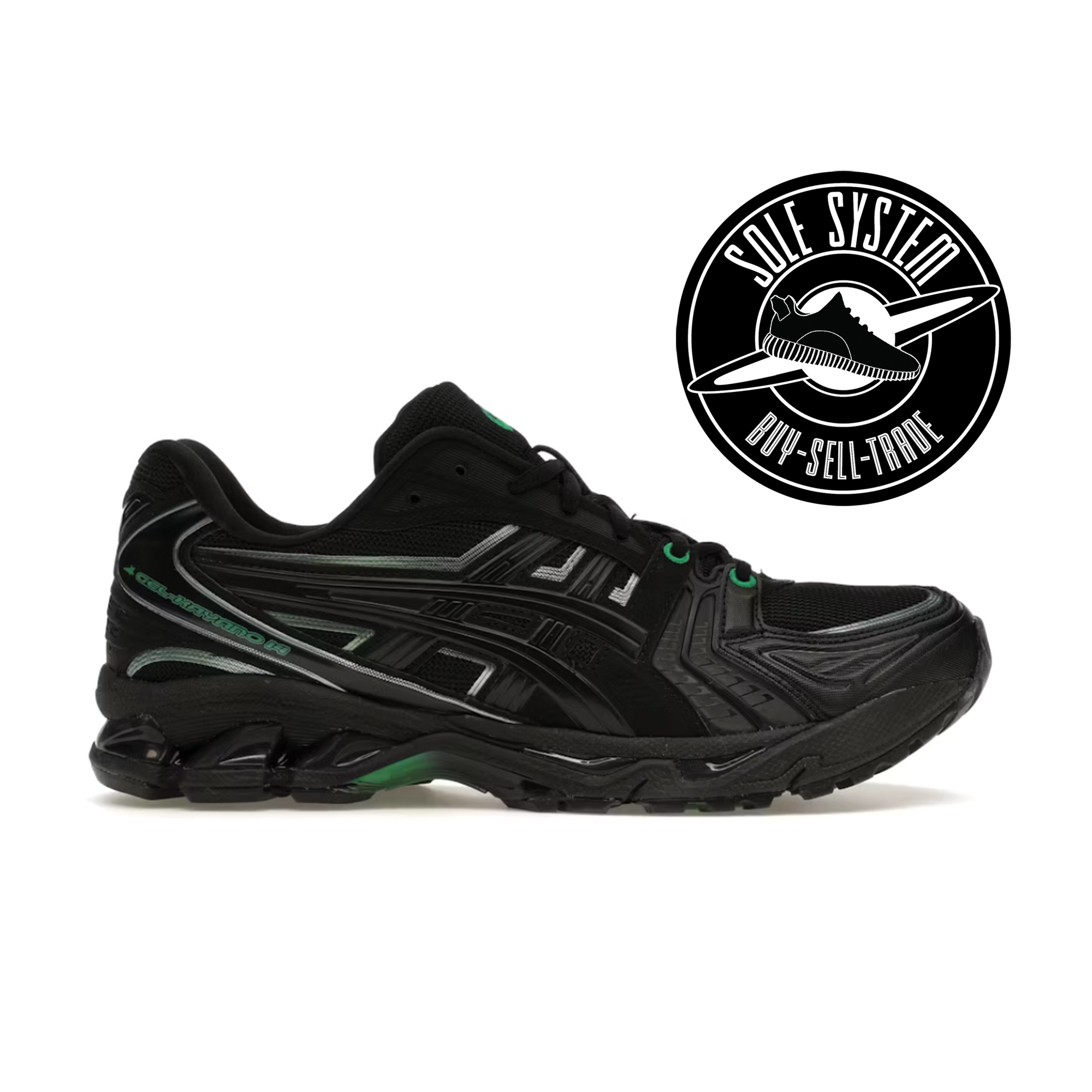 ASICS Gel-Kayano 14 8ON8 Black Green