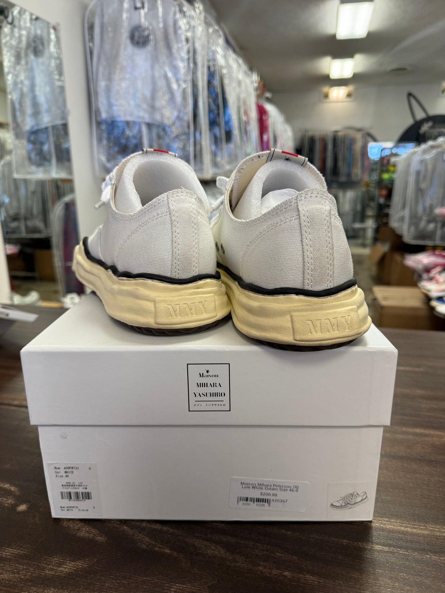 Maison Mihara Peterson OG Low White Cream