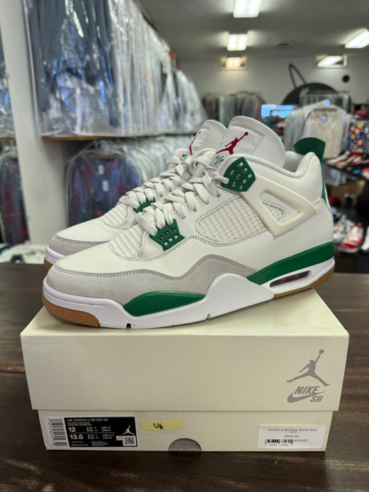 Jordan 4 SB Pine Green