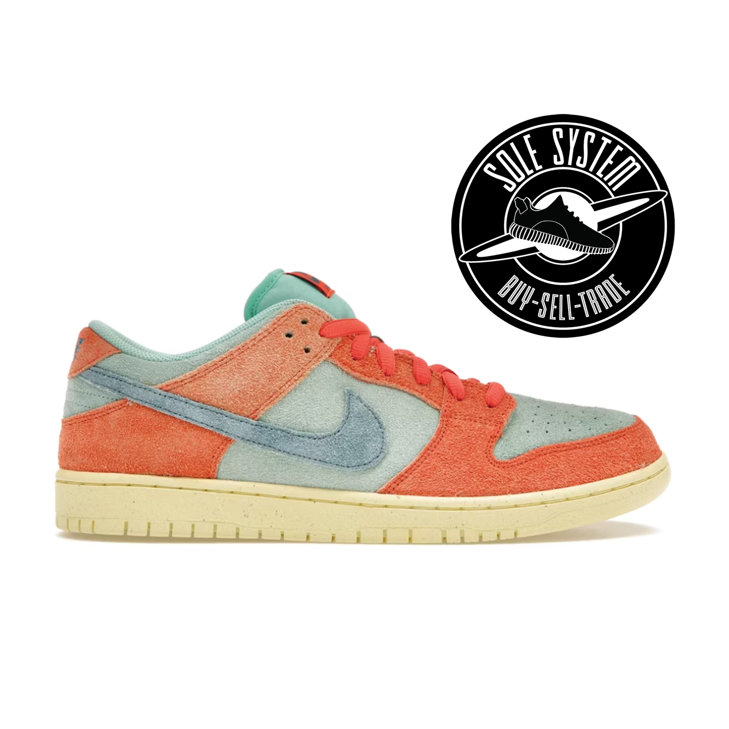 Nike SB Dunk Low Orange Emerald Rise