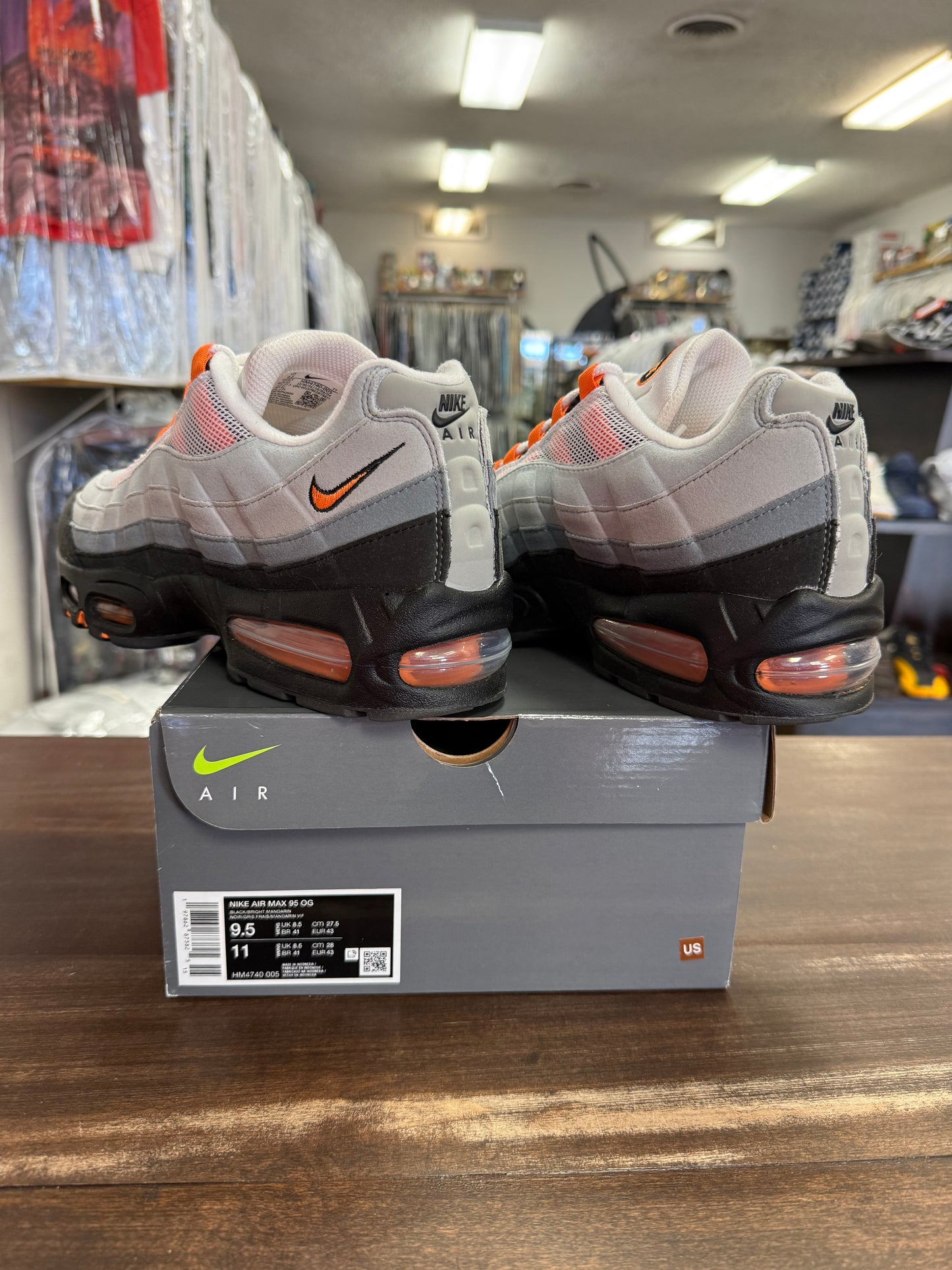 Nike Air Max 95 Big Bubble Bright Mandarin