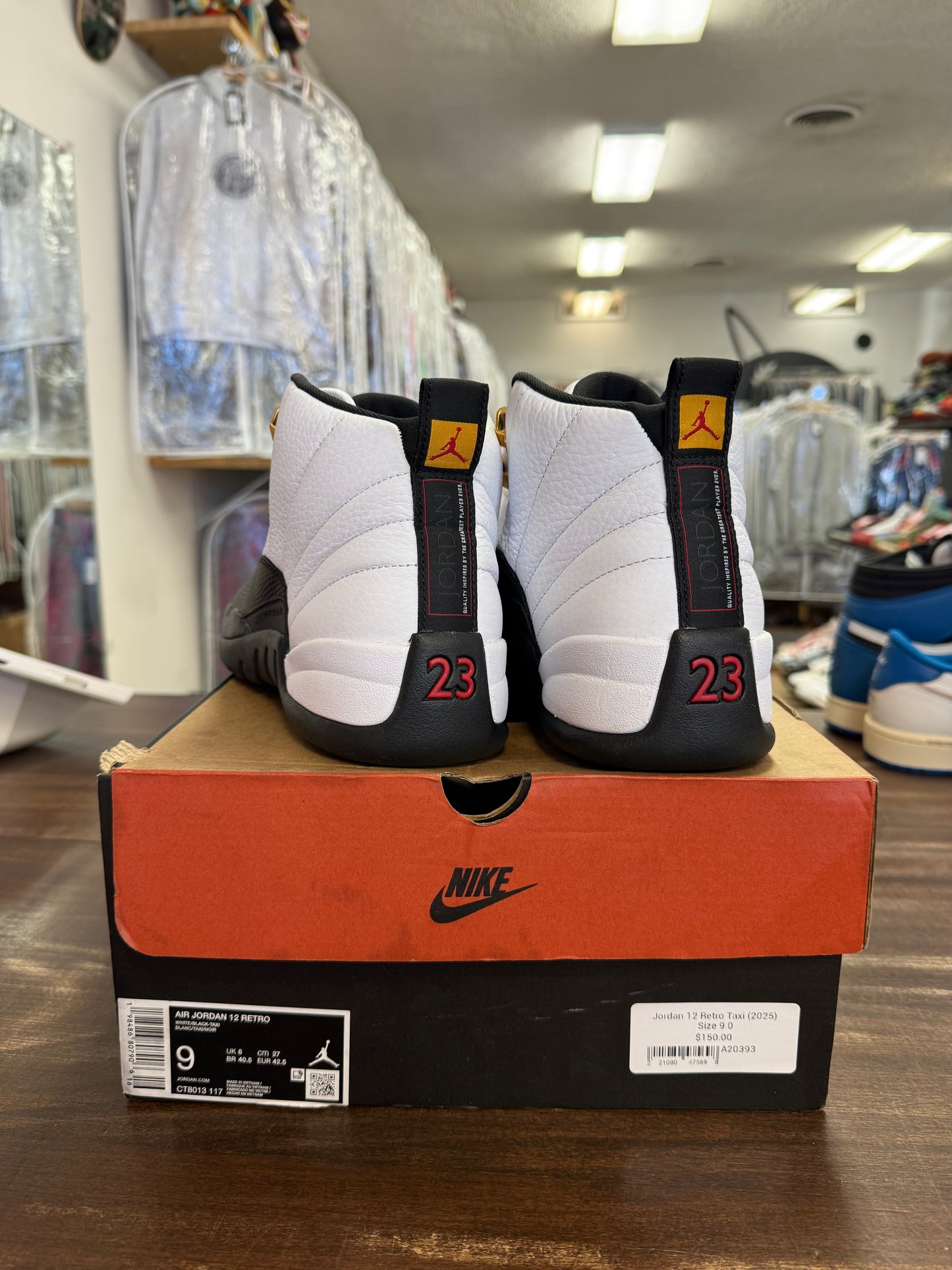 Jordan 12 Retro Taxi (2025)
