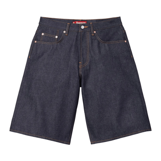 Supreme Baggy Selvedge Denim Short Rigid Indigo