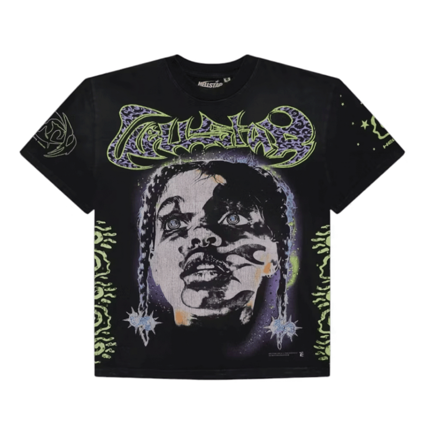 Hellstar Amen T-Shirt Black