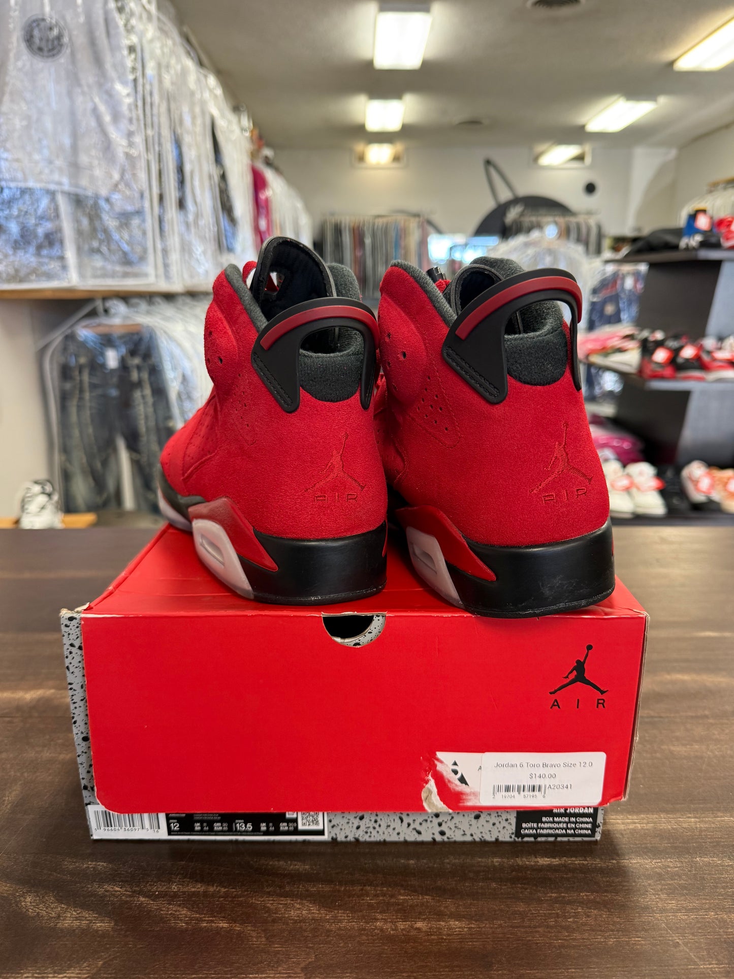 Jordan 6 Toro Bravo