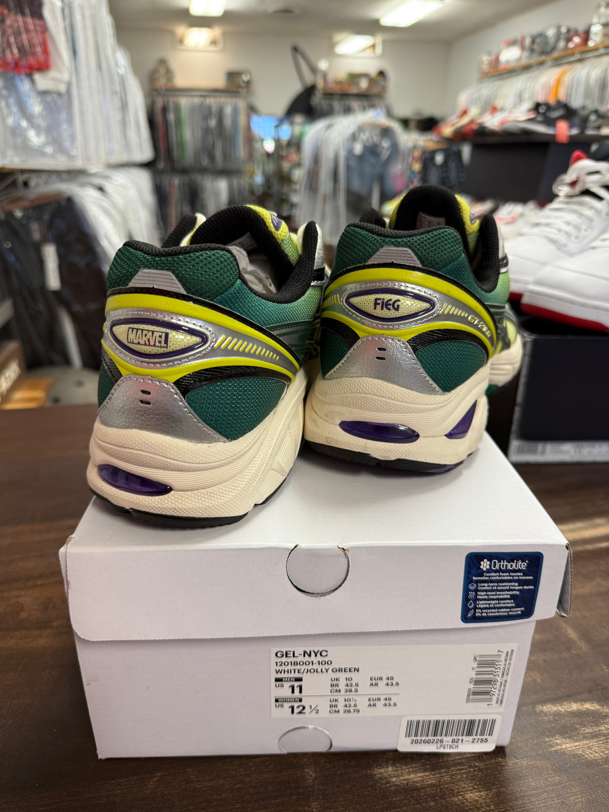 ASICS GT-2160 Kith Marvel Villains Green Goblin