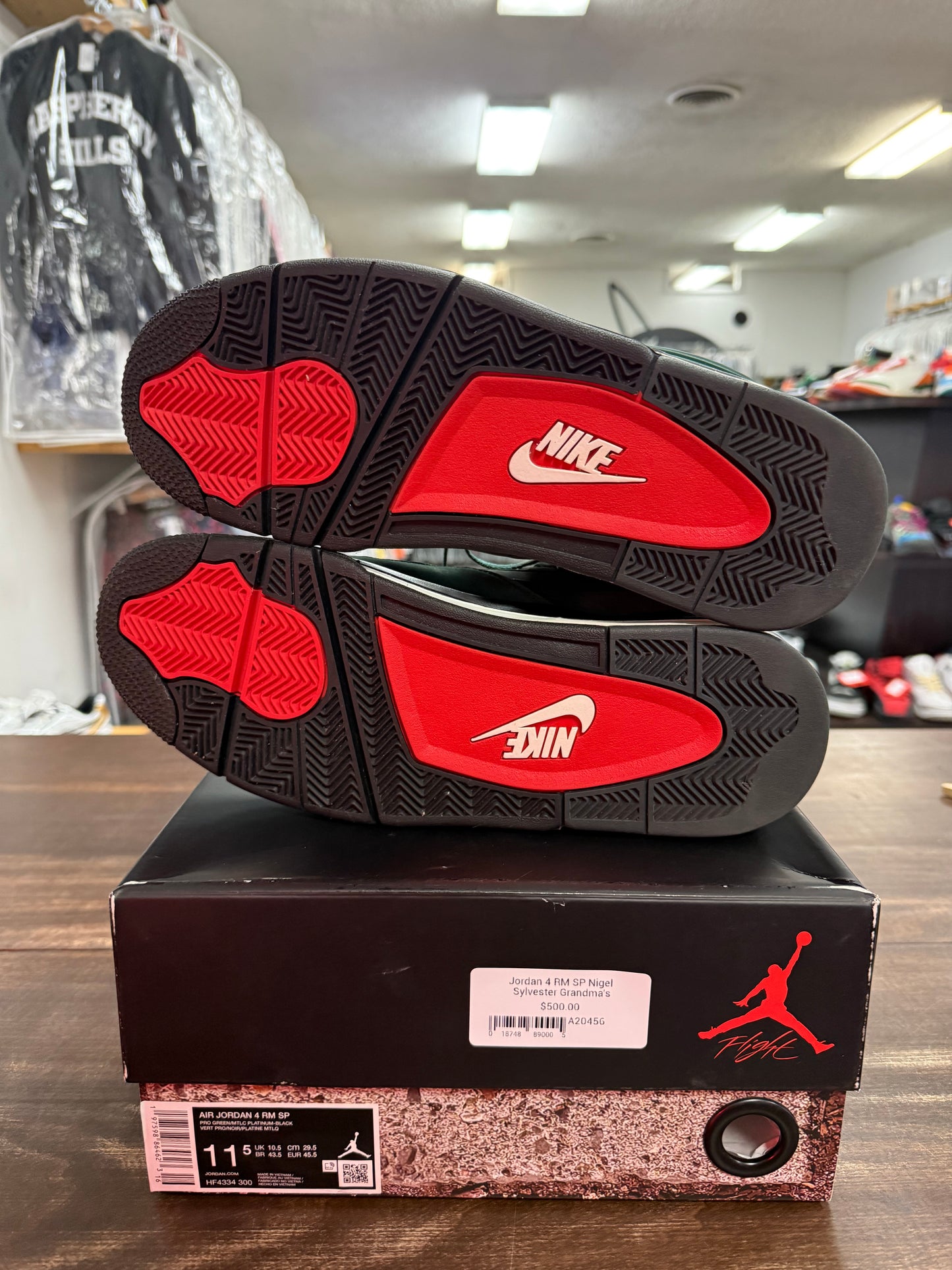 Jordan 4 RM SP Nigel Sylvester Grandma's Driveway