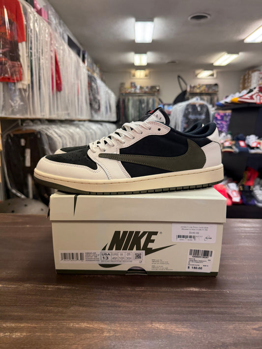 Jordan 1 Low Travis Scott Olive (Women's)