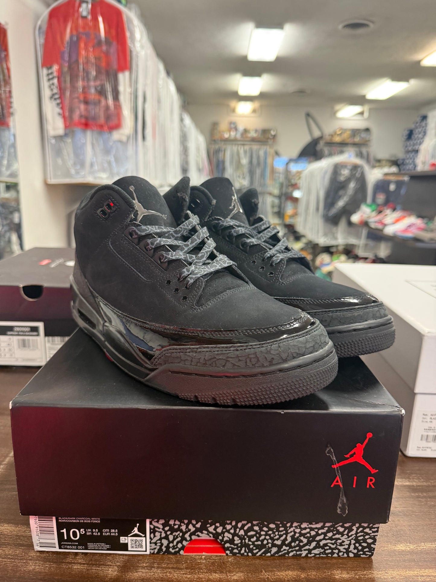 Jordan 3 Black Cat 2025