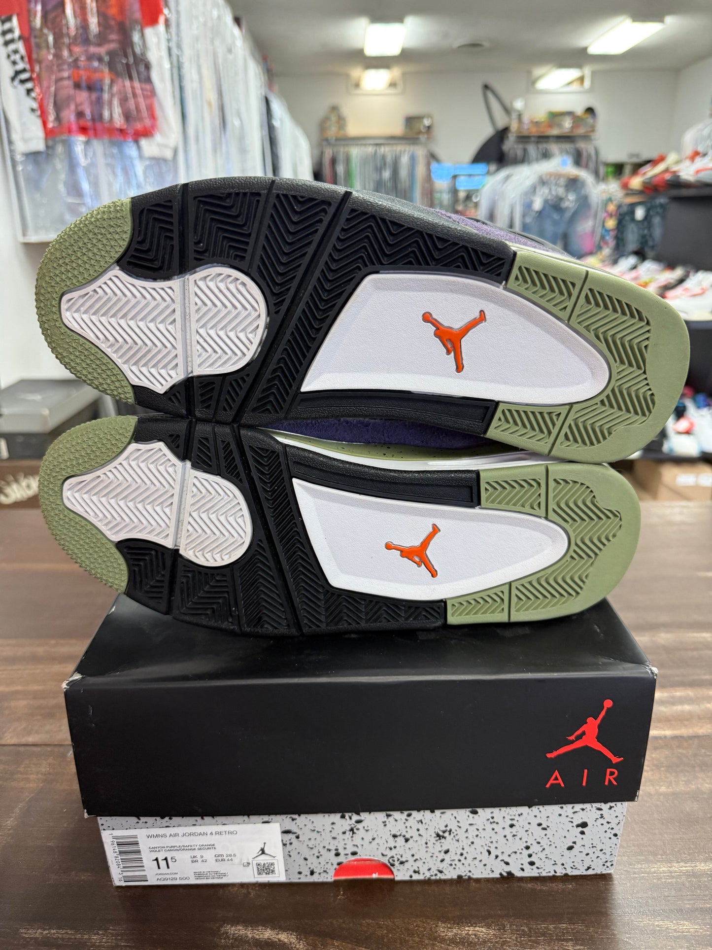 Jordan 4 Retro Canyon Purple (Women's)