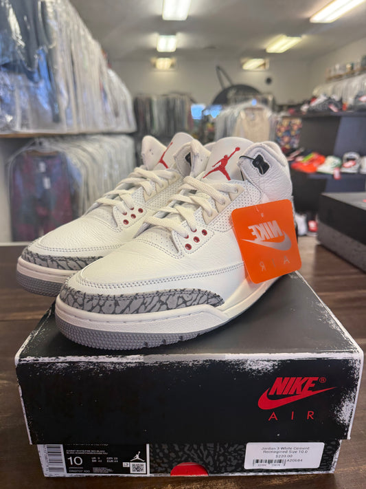 Jordan 3 White Cement Reimagined