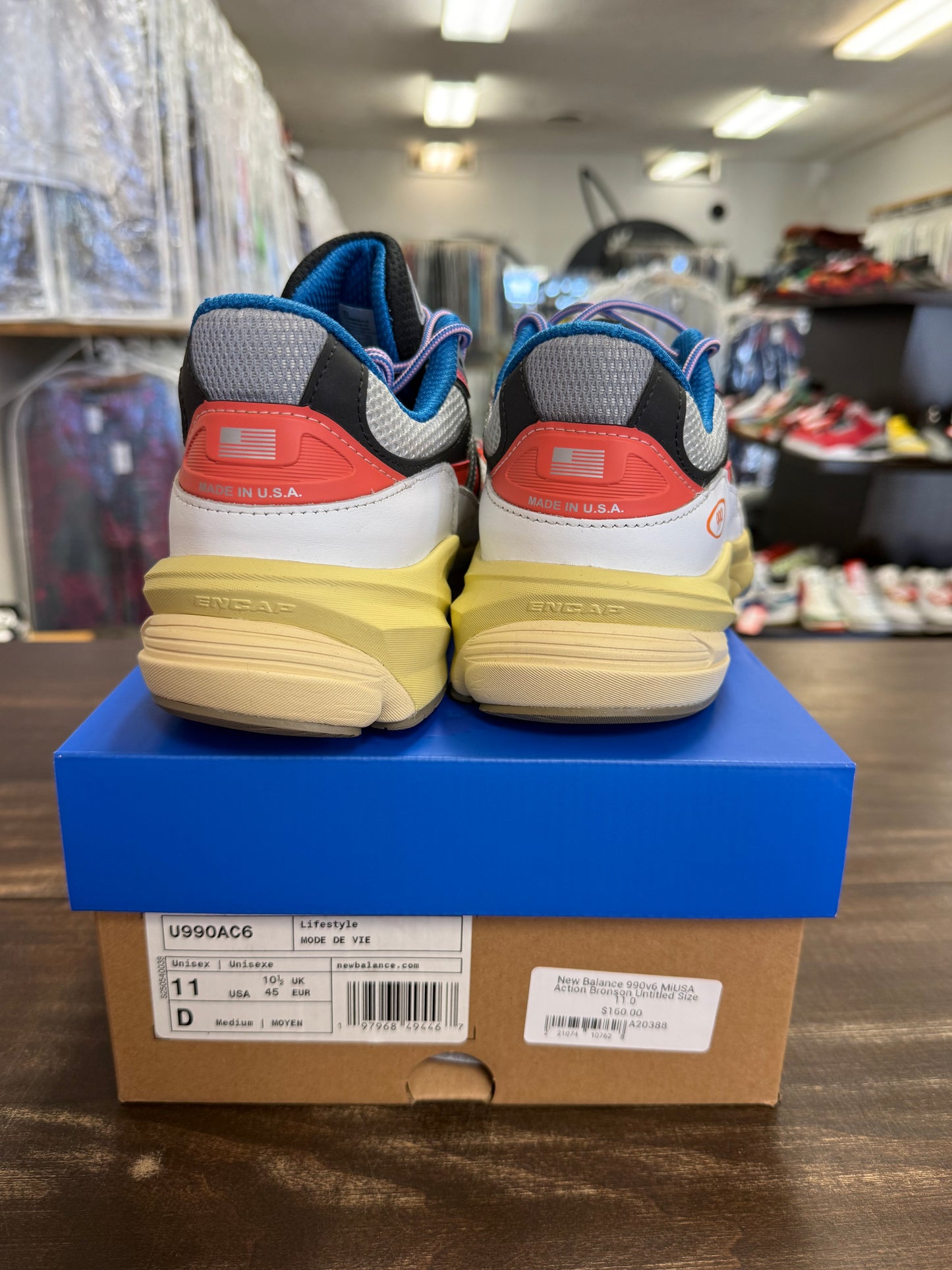 New Balance 990v6 MiUSA Action Bronson Untitled