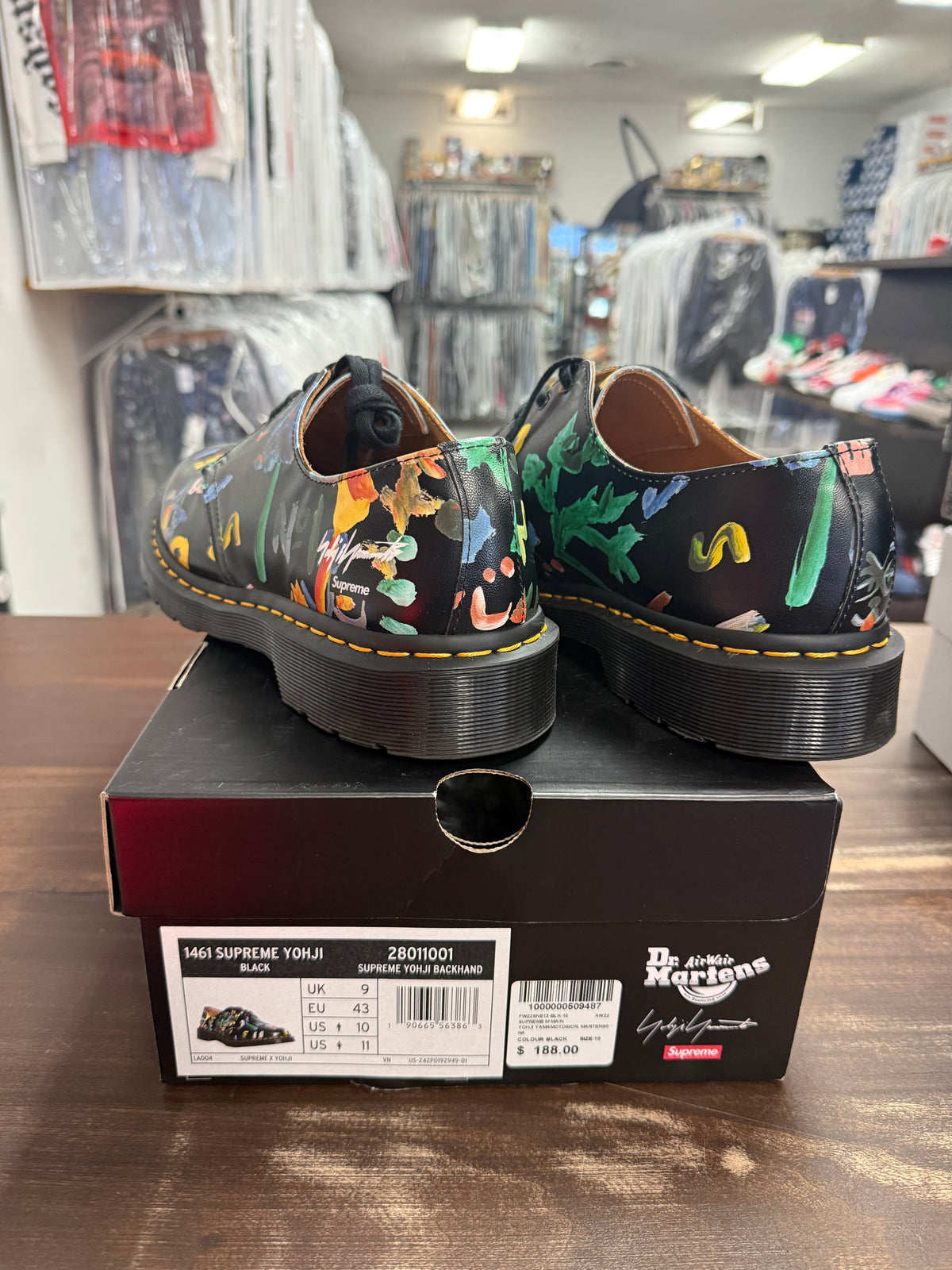 Dr. Martens 1461 Supreme Yamamoto Black