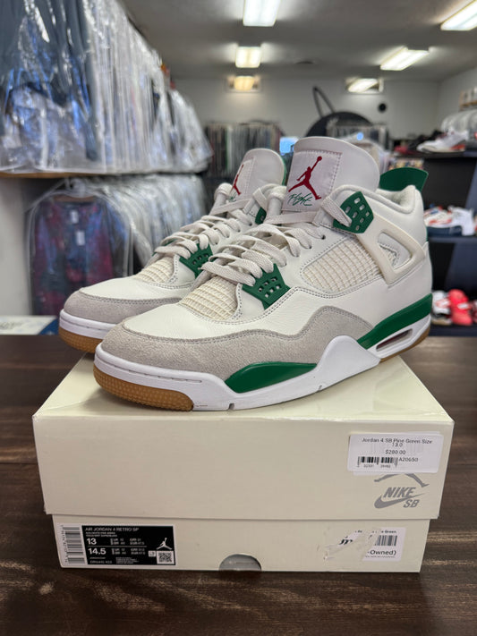Jordan 4 SB Pine Green