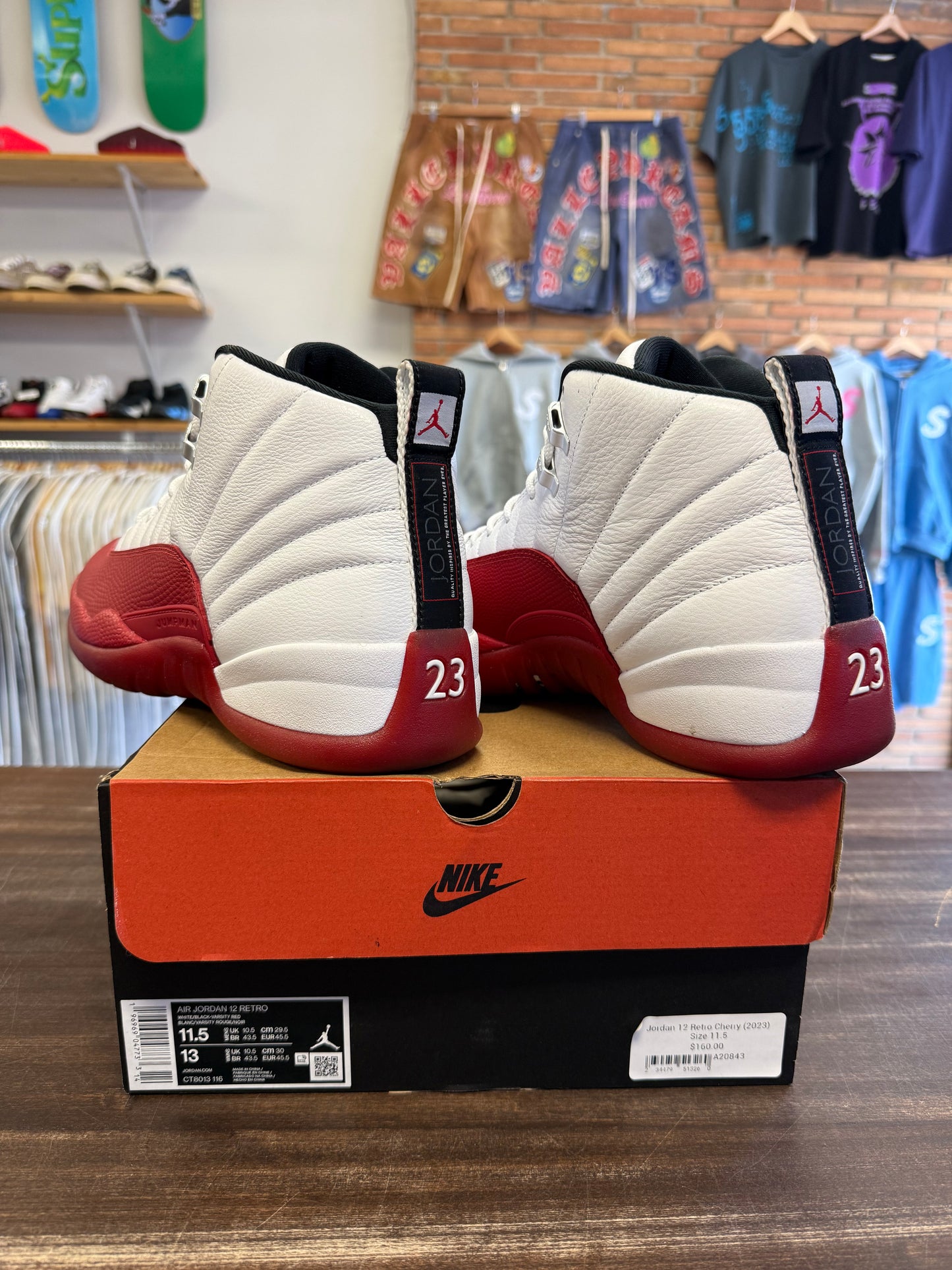 Jordan 12 Retro Cherry (2023)