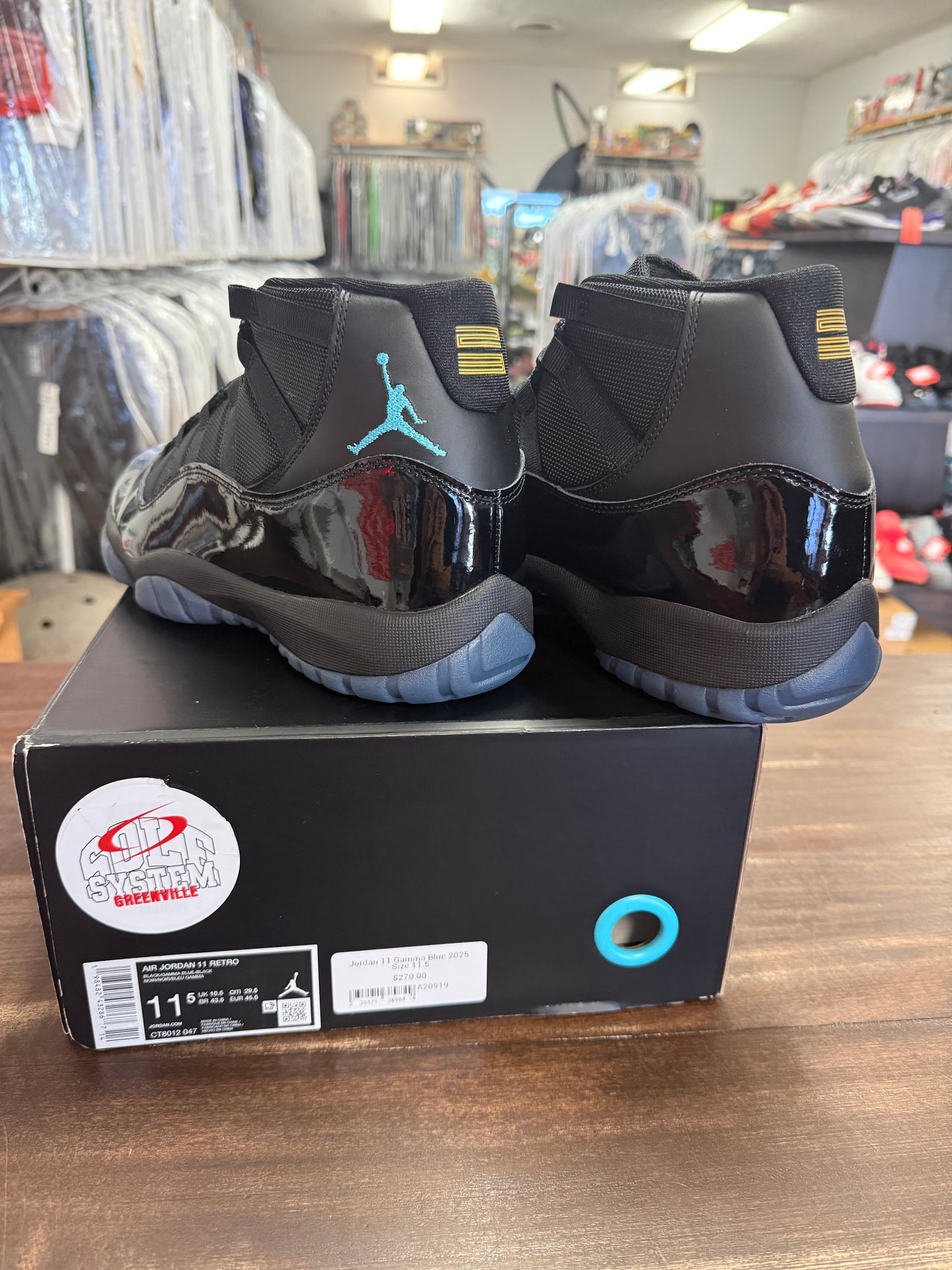 Jordan 11 Gamma Blue 2025