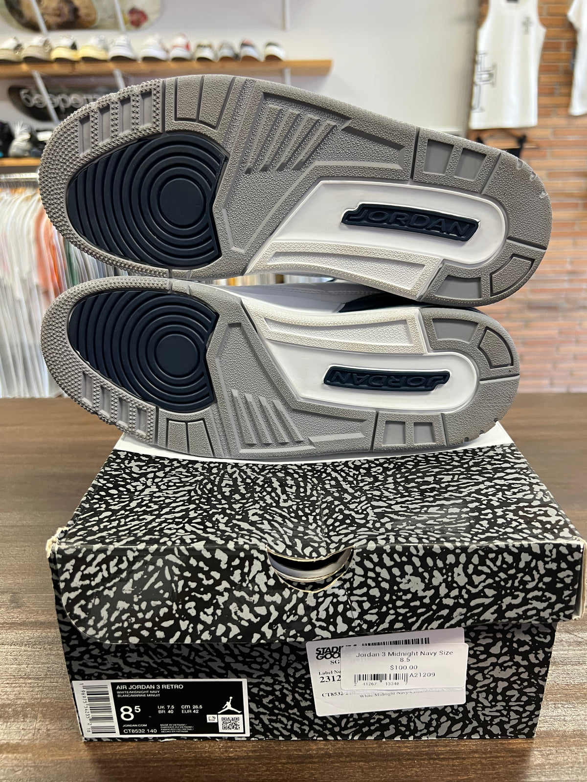 Jordan 3 Midnight Navy