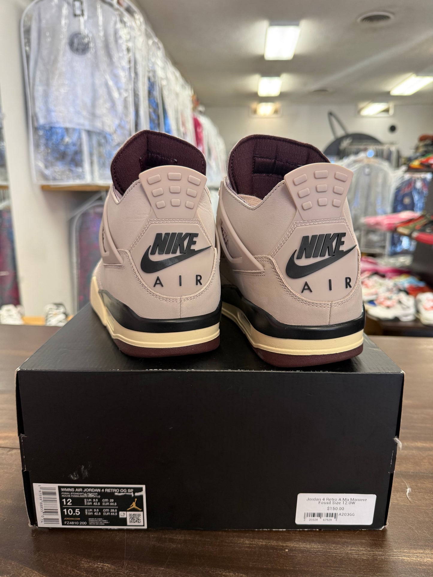 Jordan 4 Retro A Ma Maniere Fossil