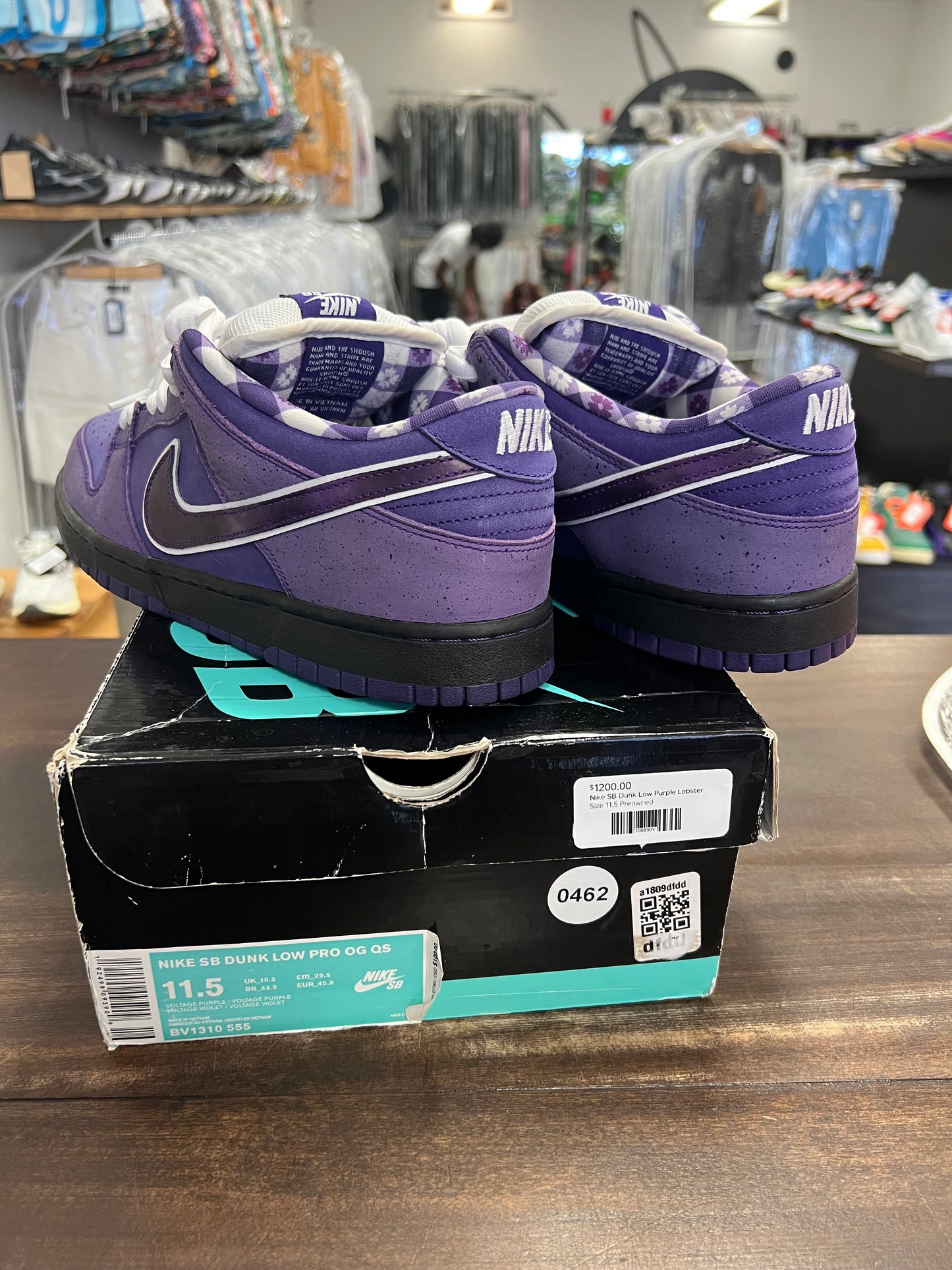 Nike SB Dunk Low Concepts Purple Lobster