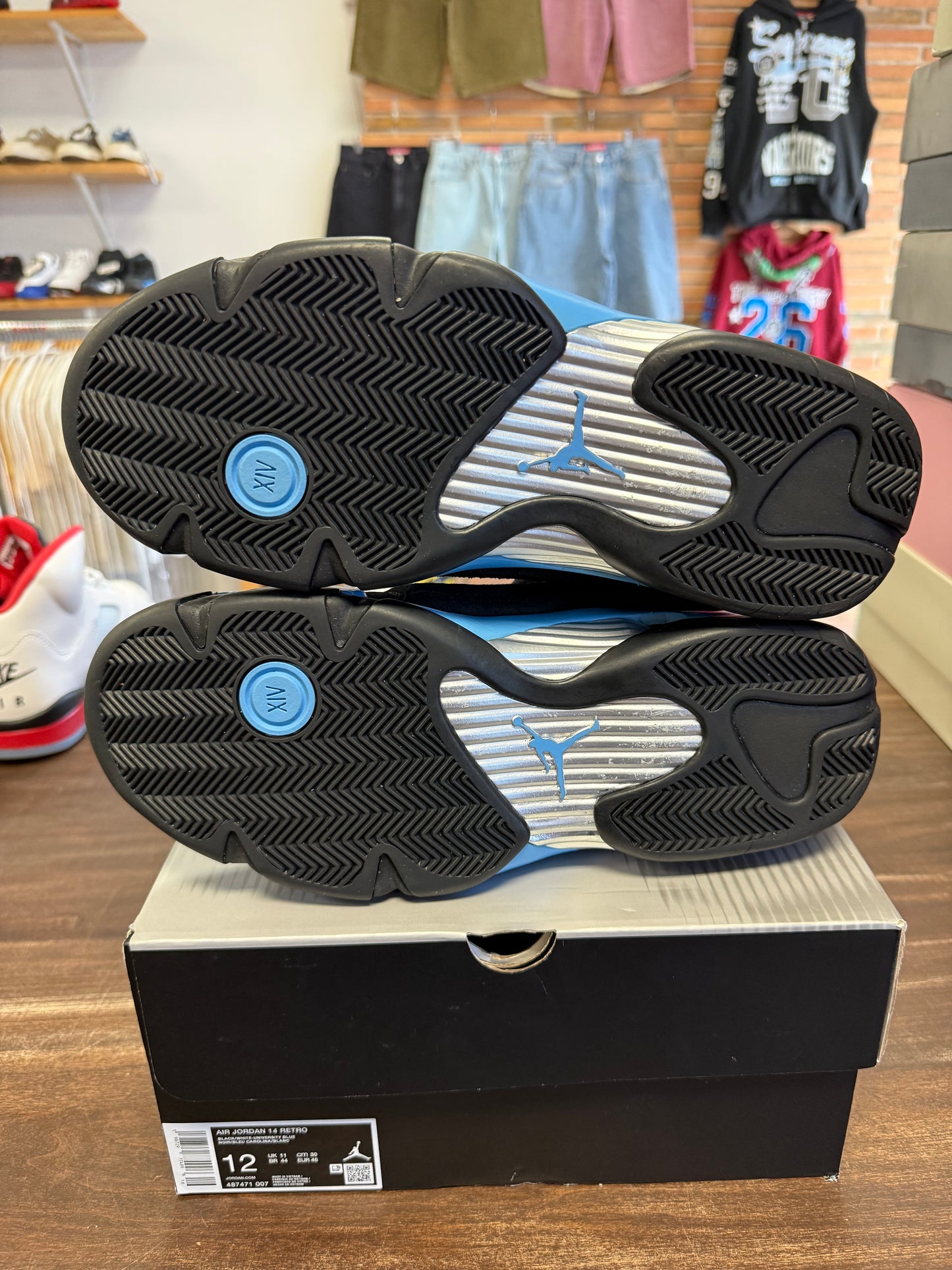 Jordan 14 Retro Black University Blue (2026)