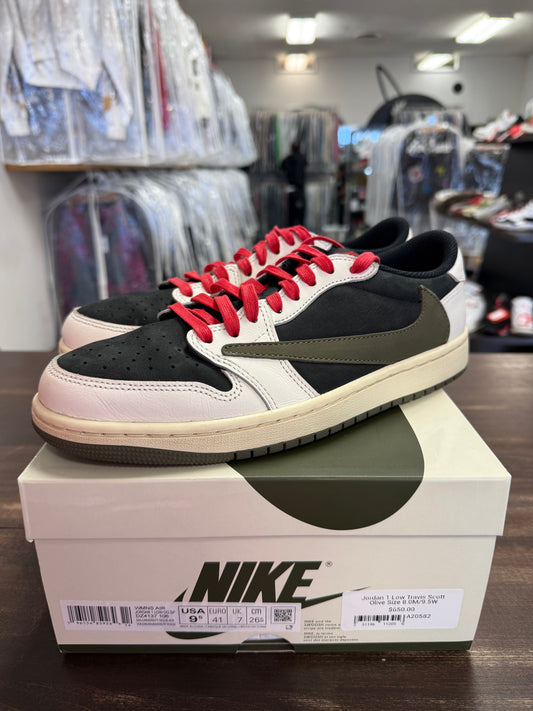 Jordan 1 Low Travis Scott Olive