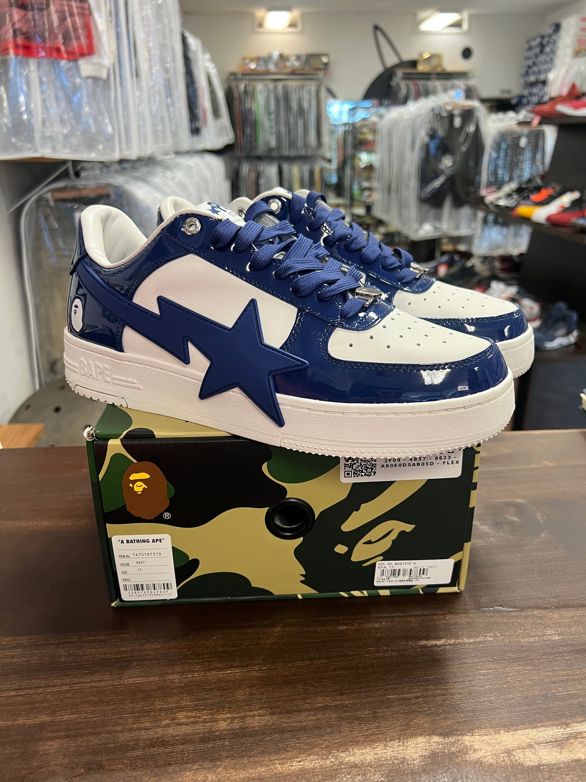 A Bathing Ape Bape Sta M2 Navy