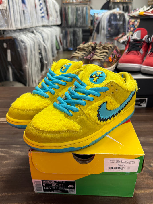 Nike SB Dunk Low Grateful Dead Bears Yellow