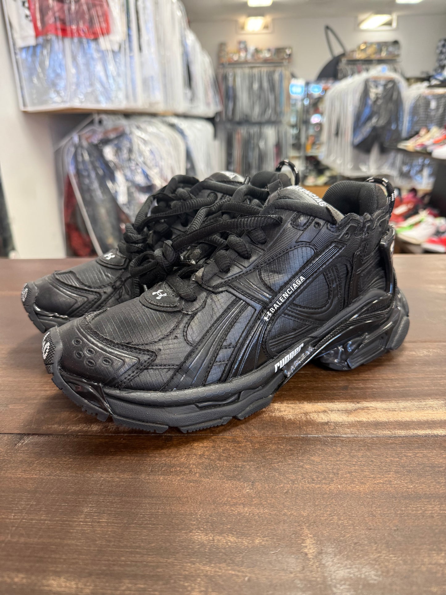 Balenciaga Runner x Under Armour Black