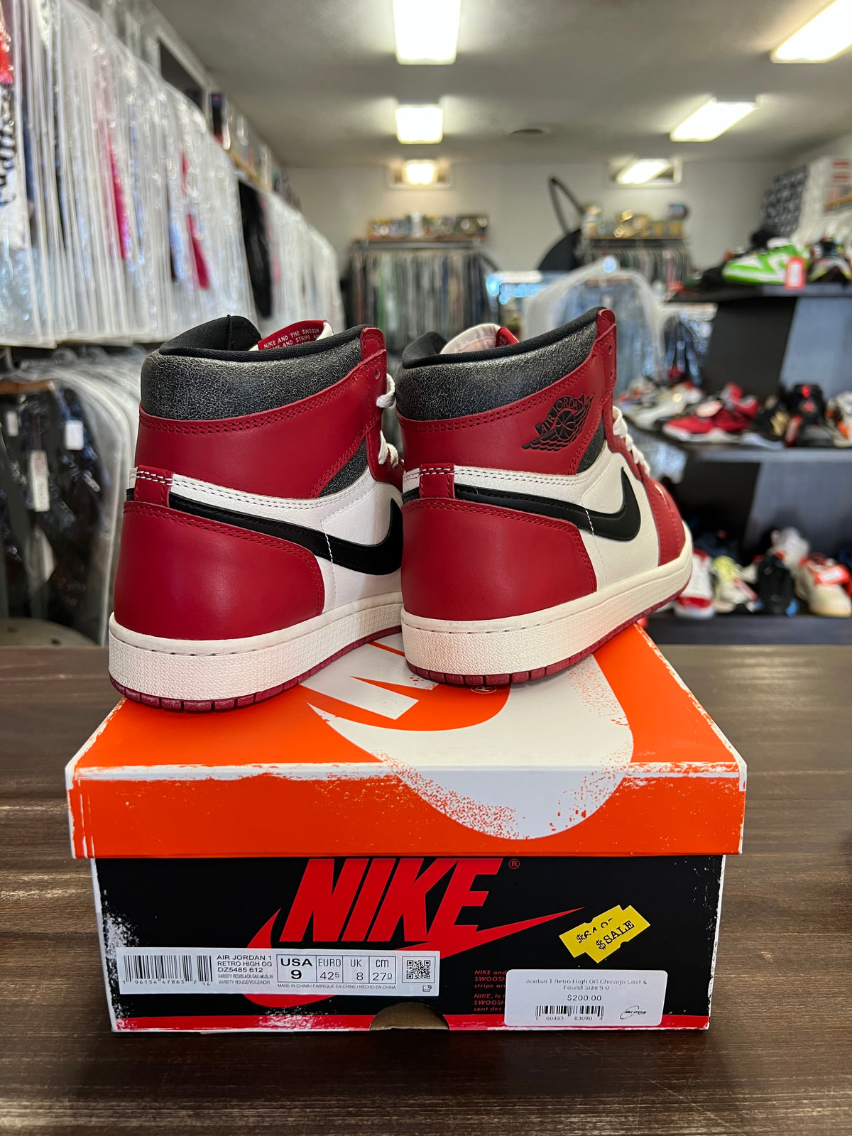 Jordan 1 Retro High OG Chicago Lost and Found