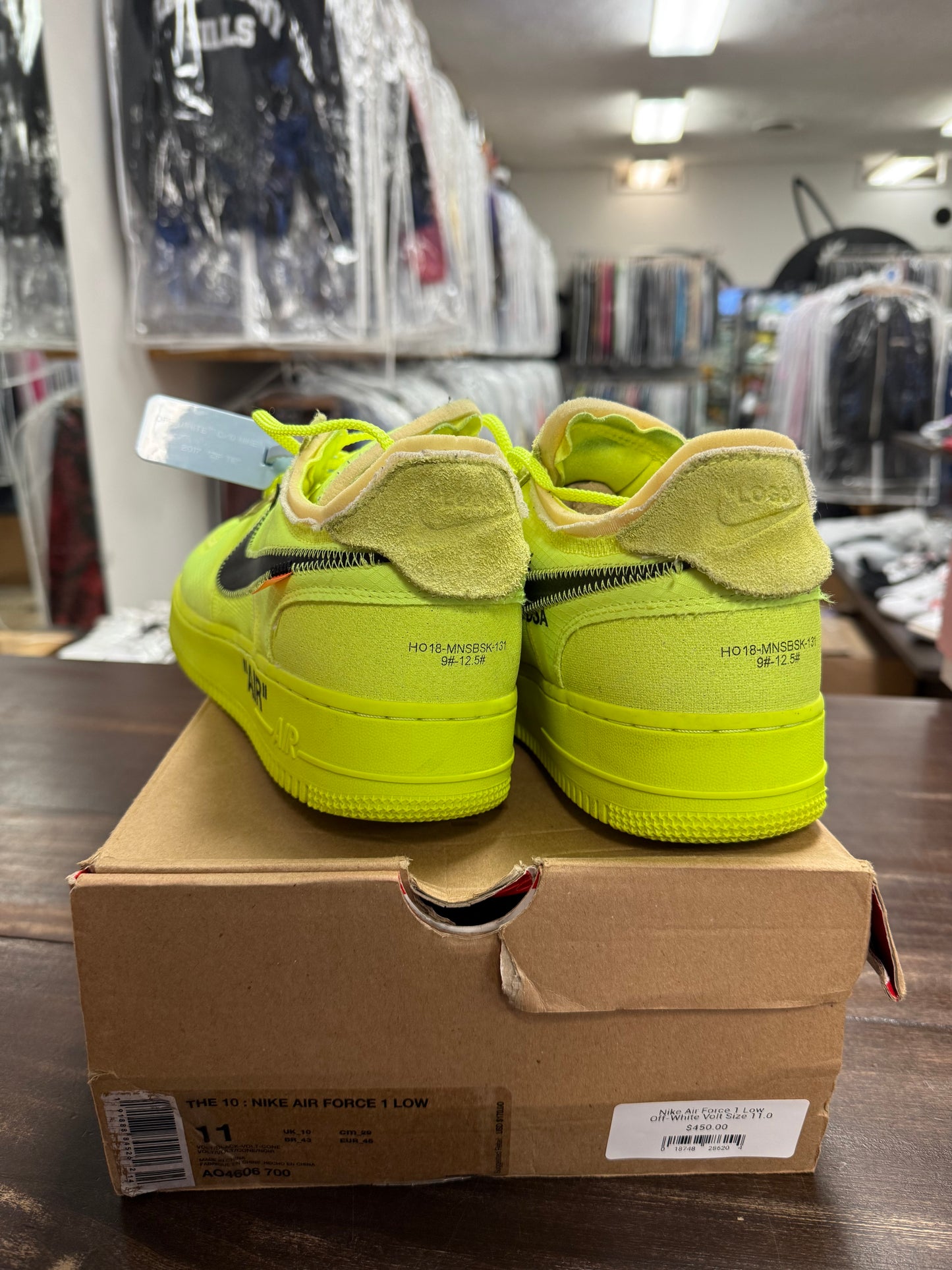 Nike Air Force 1 Low Off-White Volt