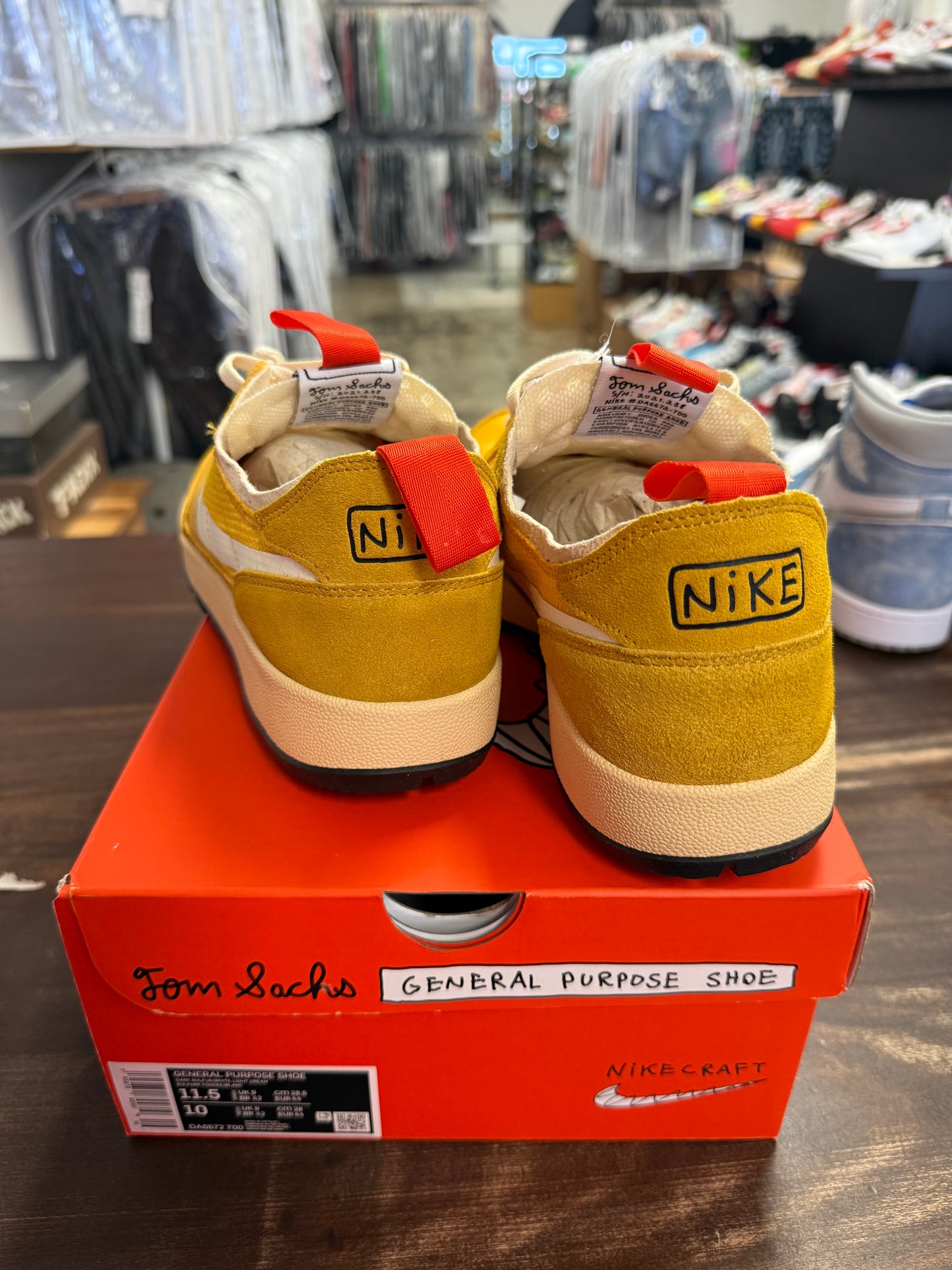 Nike Tom Sachs Dark Sulfur