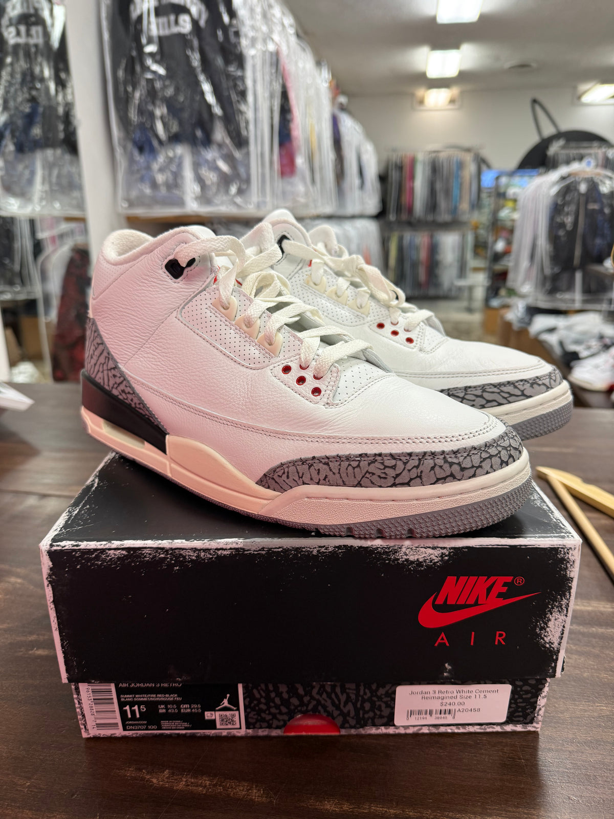 Jordan 3 Retro White Cement Reimagined