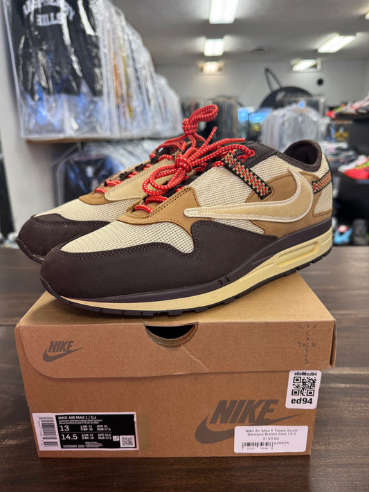 Nike Air Max 1 Travis Scott Baroque Brown