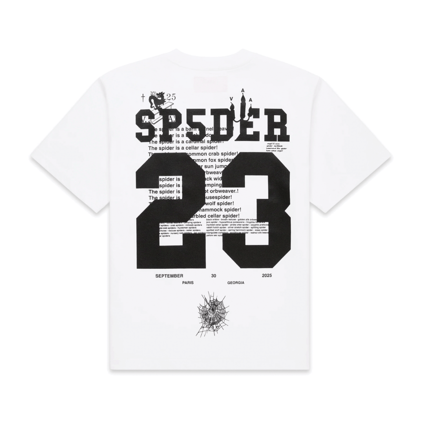 Sp5der Pyrex Tee White