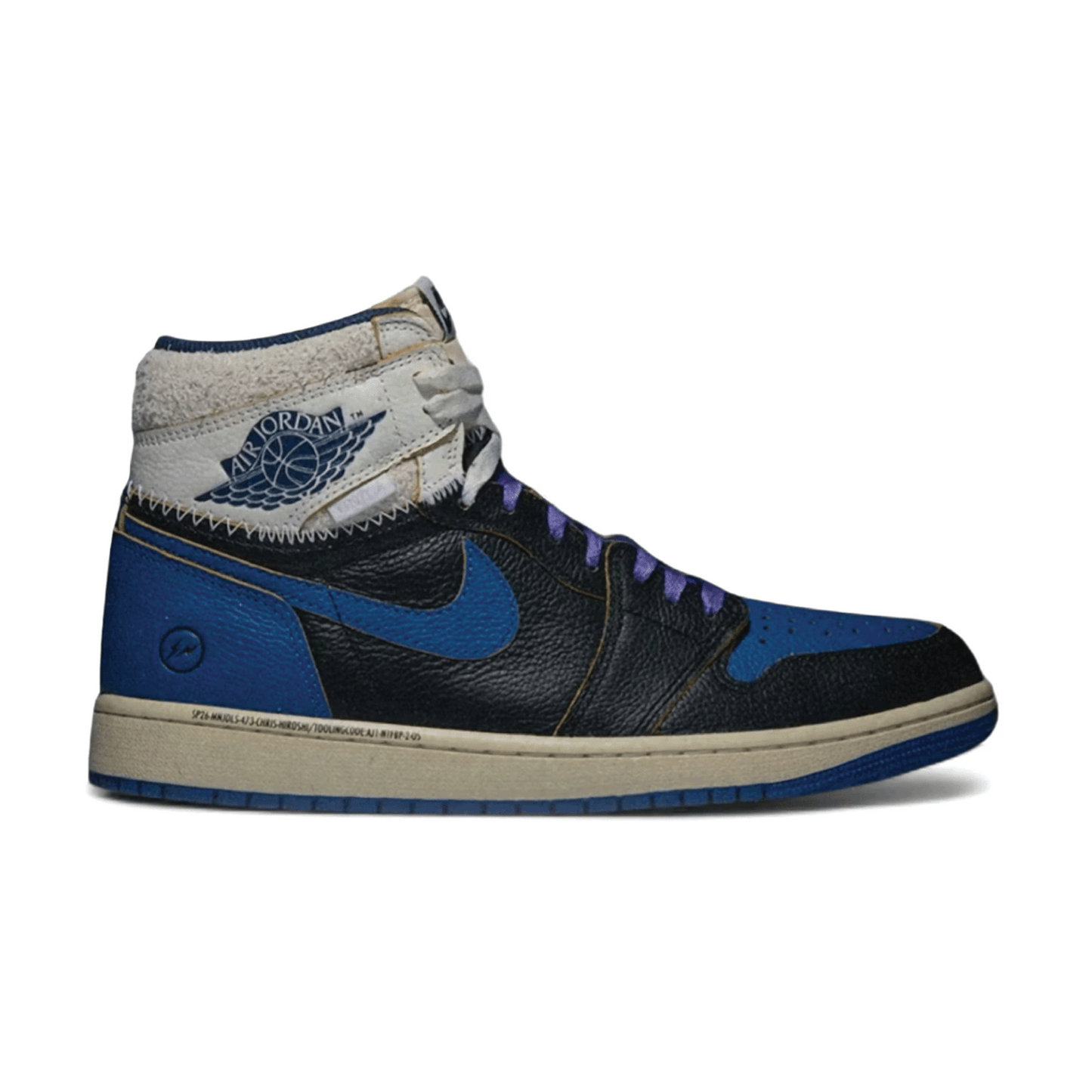 Jordan 1 Retro High OG SP Fragment x Union LA Sport Royal