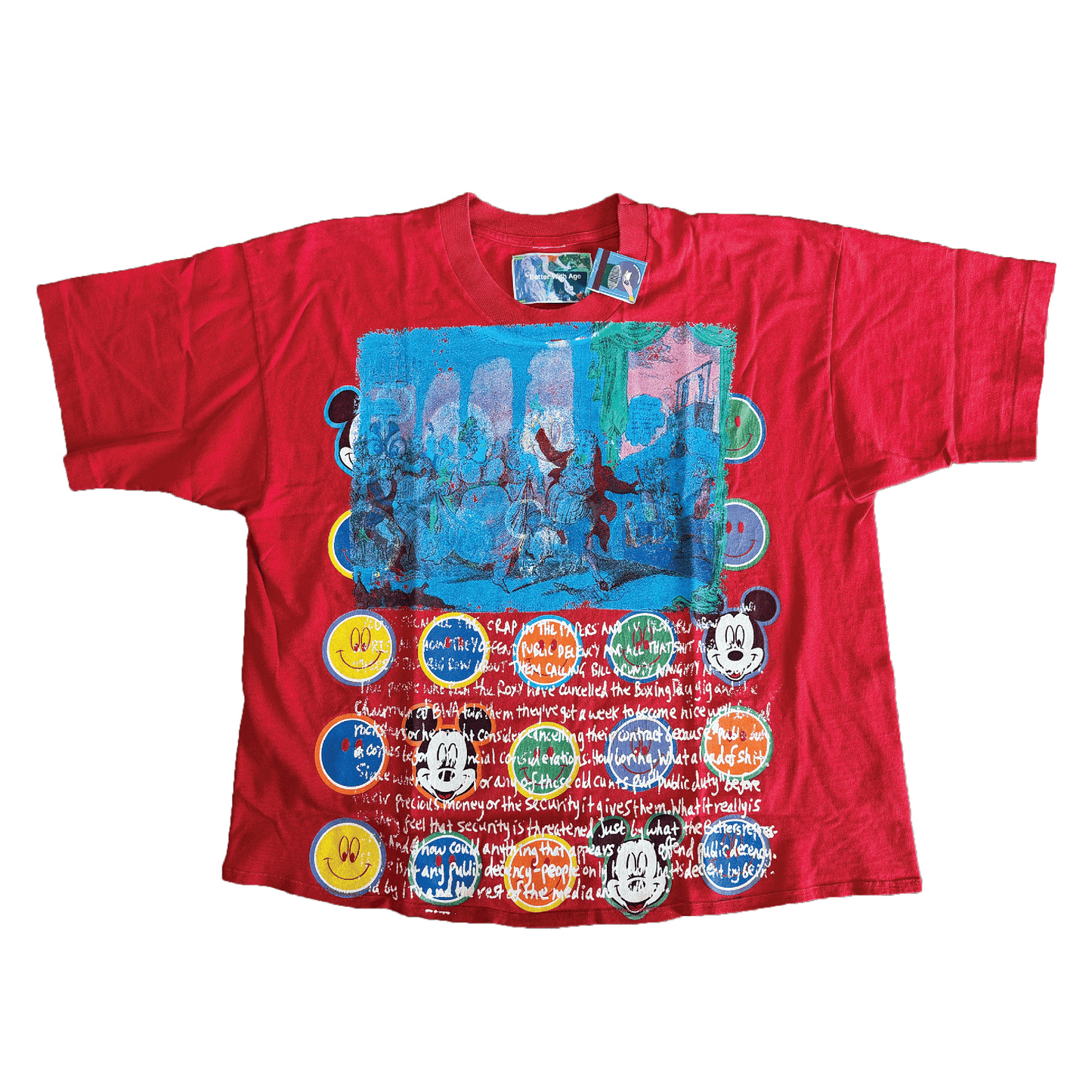 Better With Age 1976 Tee Mickey Red