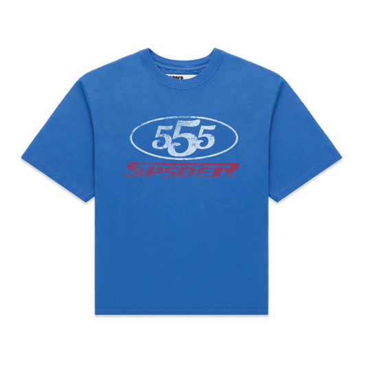 SP5DER R5CING TEE BLUE