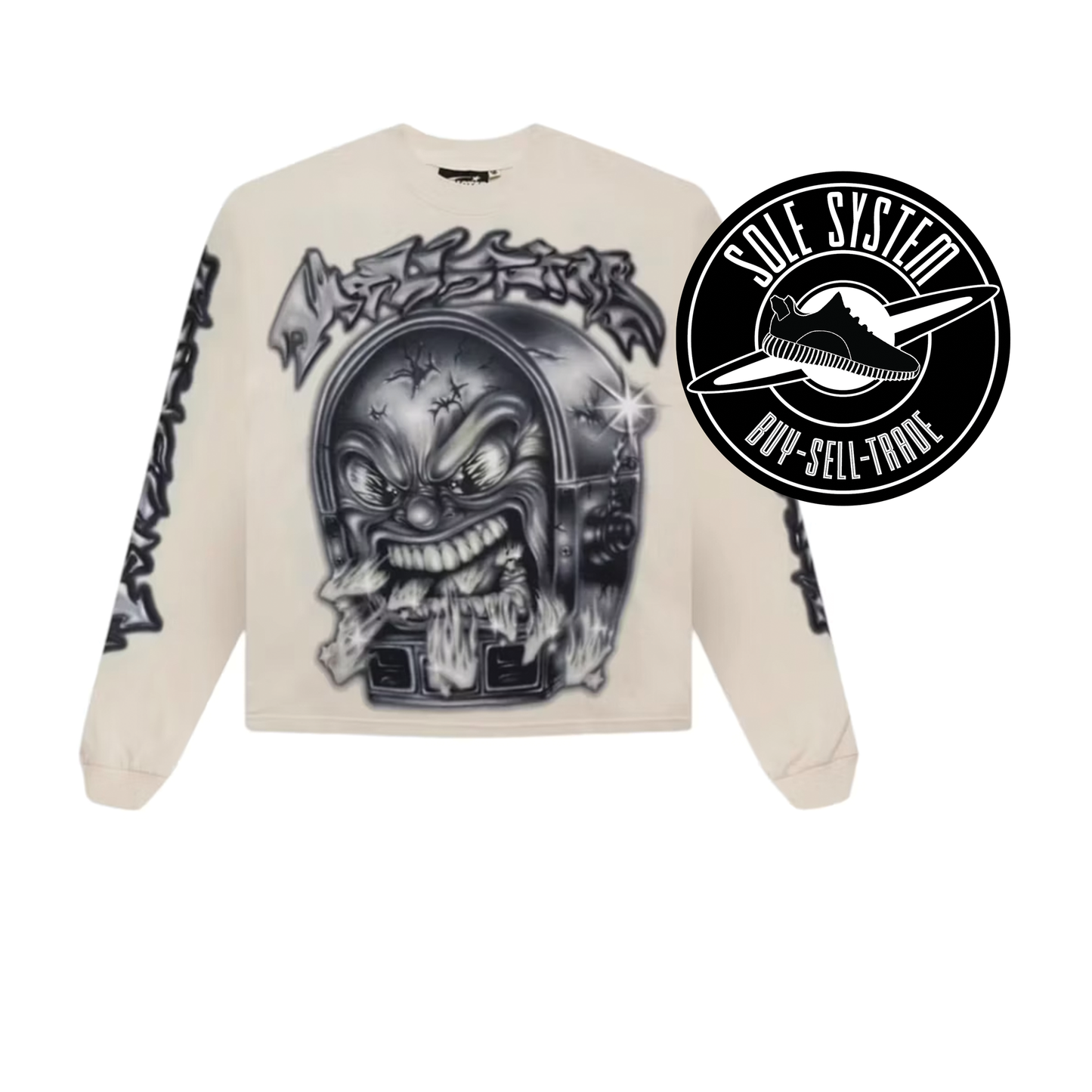 Hellstar Mark Longsleeve White