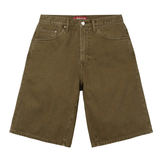 Supreme Baggy Denim Short Olive
