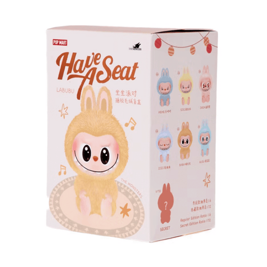 Pop Mart Labubu The Monsters Have a Seat Vinyl Plush Blind Box