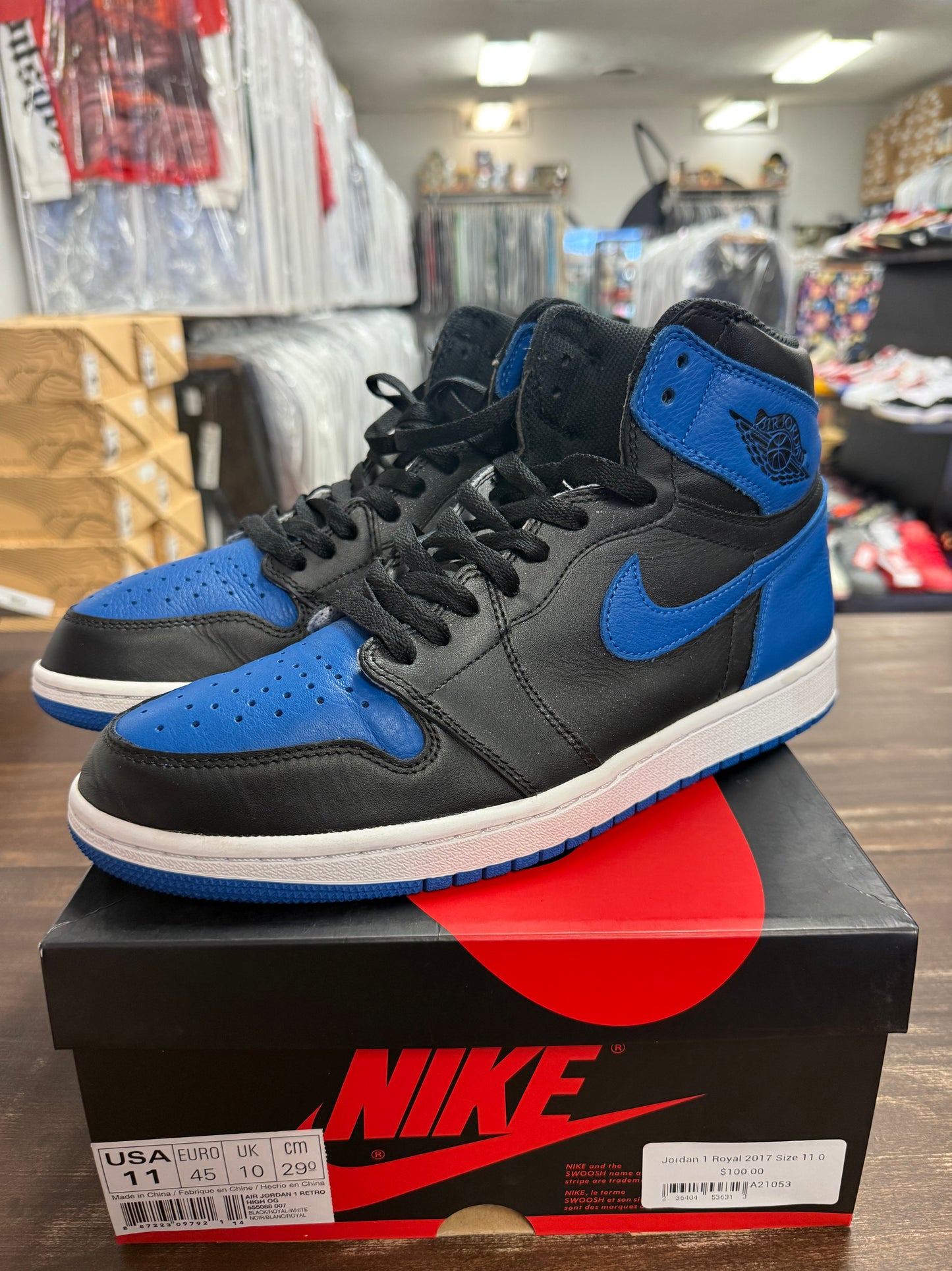 Jordan 1 Royal 2017