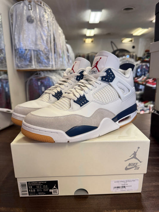 Jordan 4 Retro SB Navy